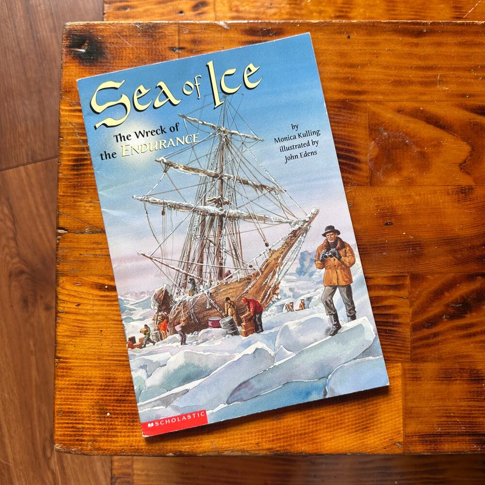 Vintage 1999 Sea Of Ice The Wreck Of The Endurance Paperback Chapter Book